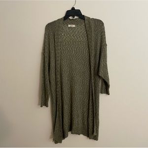 Sun & Shadow Green Cardigan